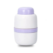 portable 2-in-1 pill box with cutter, view 3 - MRSLM
