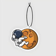 astronaut car air freshener, view 2 - MRSLM