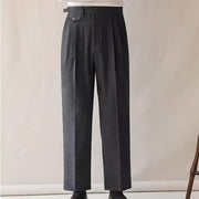 men's high waist suit pants - MRSLM