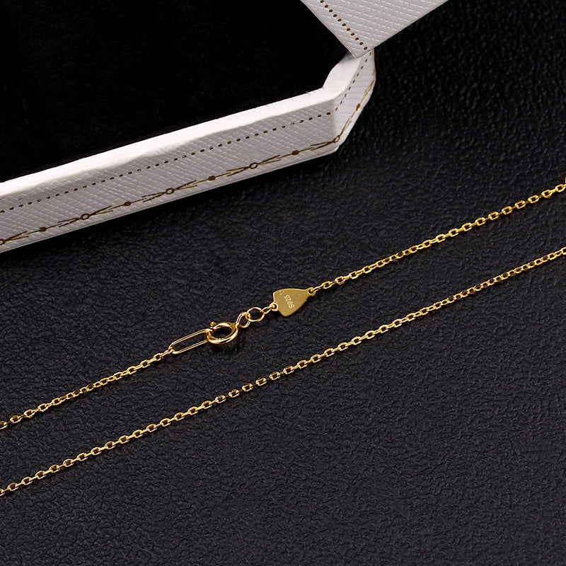 Rough Cross Pattern Naked Chain Is Versatile