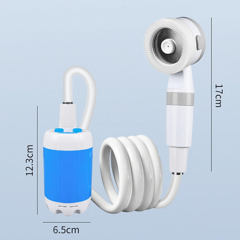 portable outdoor camping shower set, view 6 - MRSLM