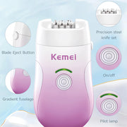 rechargeable 3-in-1 hair removal epilator, view 3 - MRSLM