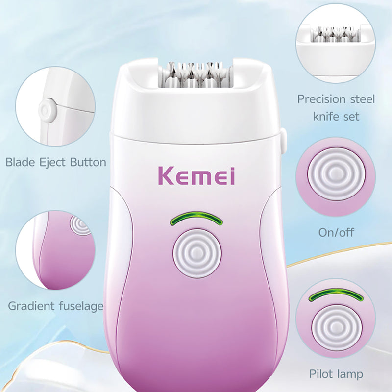 rechargeable 3-in-1 hair removal epilator, view 3 - MRSLM