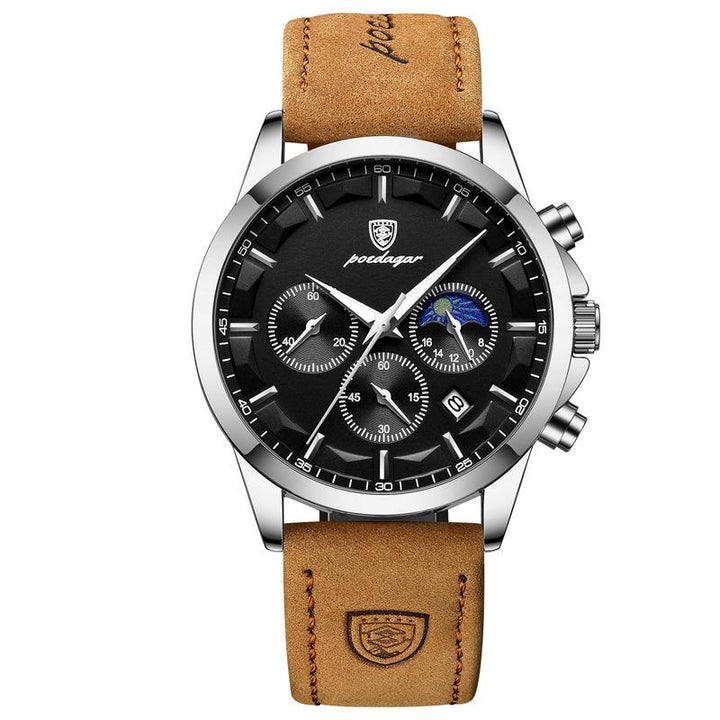 Quartz Chronograph Sports Watch: Luxury, Style, Functionality