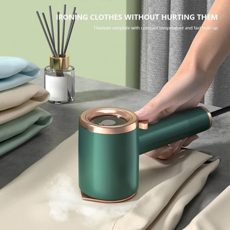 Portable handheld garment steamer and iron, view 5 - MRSLM