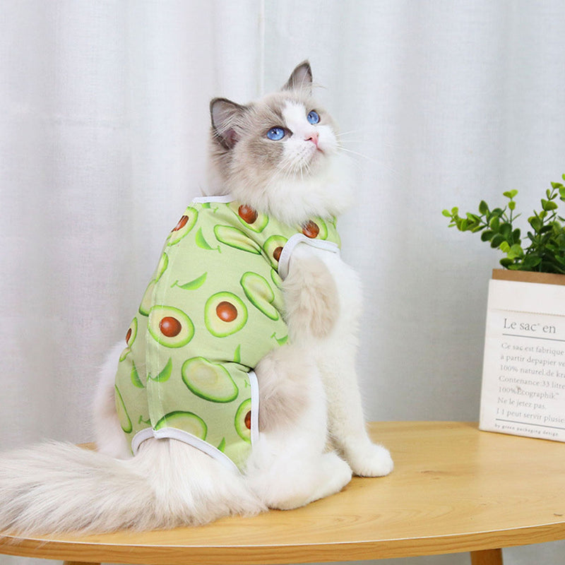 anti-licking pet suit, view 6 - MRSLM
