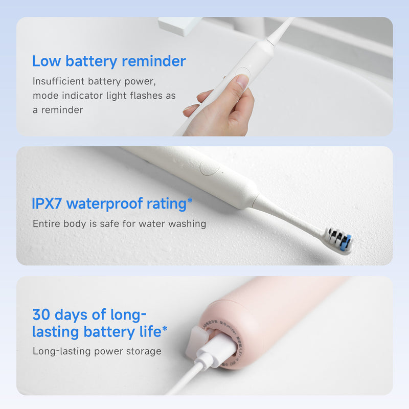 rechargeable electric toothbrush, view 9 - MRSLM
