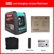 2-line self-leveling laser level with tripod, view 6 - MRSLM
