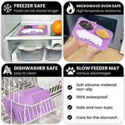 Pet slow feeding silicone placemat, view 11 - MRSLM