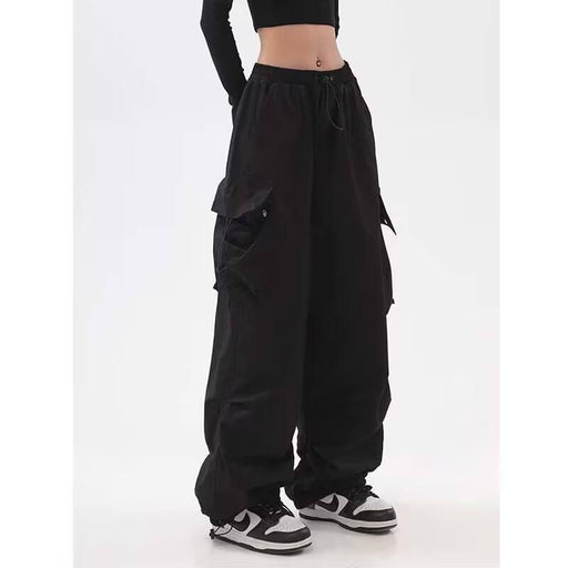 Baggy cargo trousers for women, view 2 - MRSLM