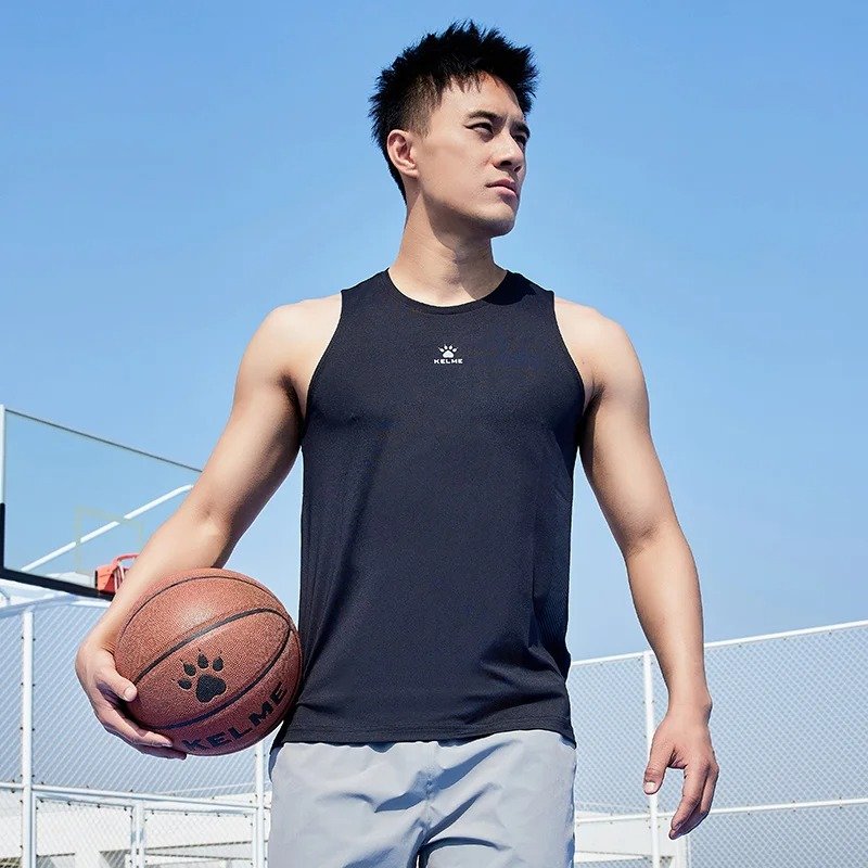 men's ice silk quick-dry sports tank top - MRSLM
