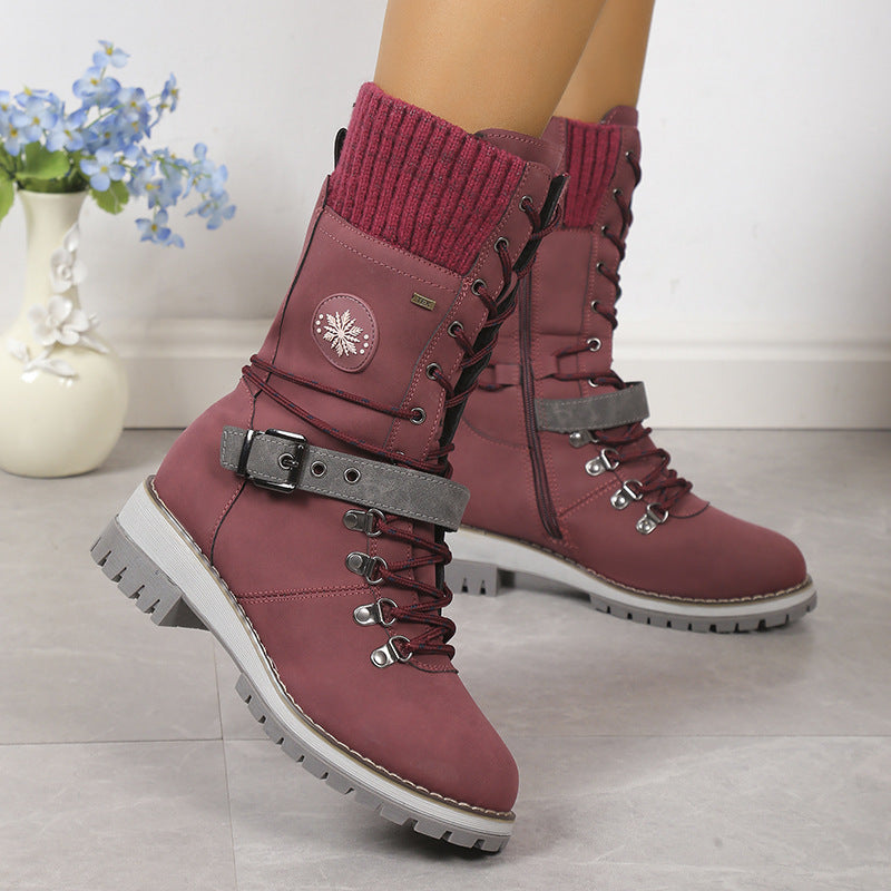 Fur-lined snow boots - MRSLM