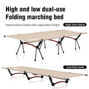 portable folding camping cot, view 7 - MRSLM