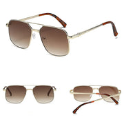 metal square frame sunglasses, view 15 - MRSLM
