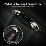 business laptop backpack, view 6 - MRSLM