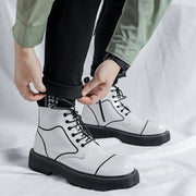 vintage ankle boots with zipper, view 5 - MRSLM