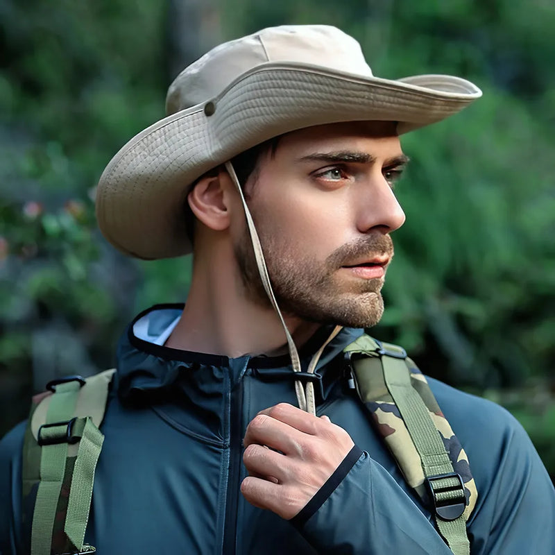 men's waterproof bucket hat, view 7 - MRSLM