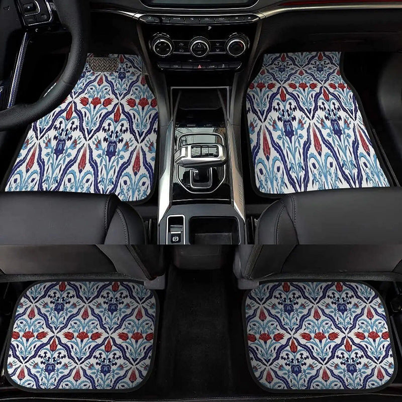 Vintage Persian-Turkish car floor mats, view 7 - MRSLM