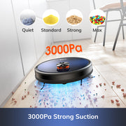 smart robot vacuum cleaner, view 3 - MRSLM