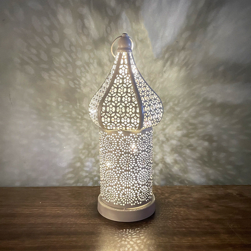 hollow led decorative lantern, view 3 - MRSLM
