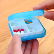 compact 4-compartment pill organizer, view 5 - MRSLM