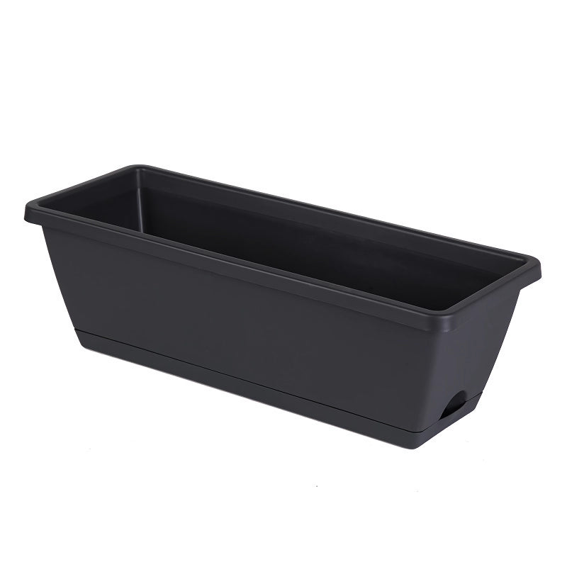 plastic vegetable planter with drain holes, view 5 - MRSLM