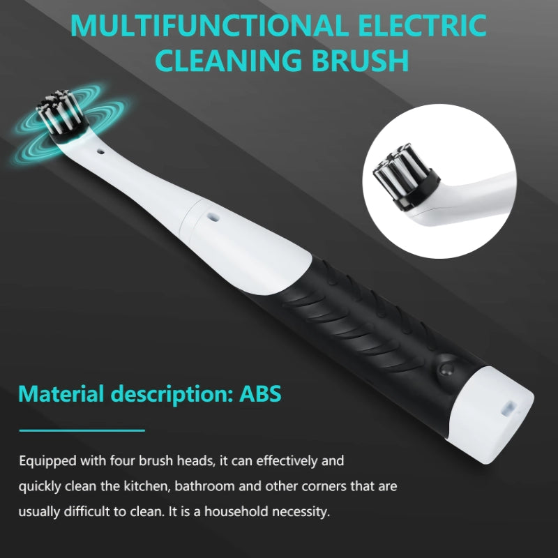 multifunctional sonic scrubber cleaning tool, view 3 - MRSLM