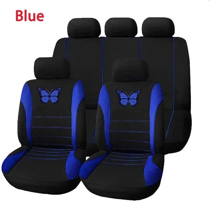 Universal Butterfly Car Seat Covers in 9 Vibrant Colors