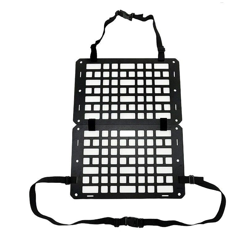 foldable molle car seat organizer, view 2 - MRSLM
