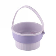silicone makeup brush cleaner and drying bowl, view 9 - MRSLM