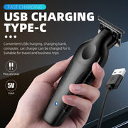 cordless beard and hair trimmer, view 7 - MRSLM