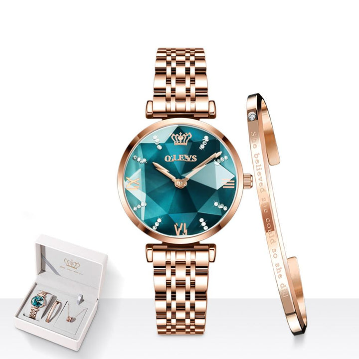 Mechanical Watch Waterproof Light Luxury Quartz Ladies Watch