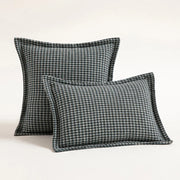 houndstooth jacquard pillowcase, view 2 - MRSLM