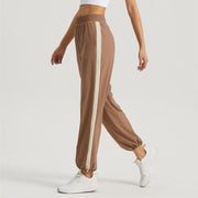 versatile striped sports joggers, view 5 - MRSLM