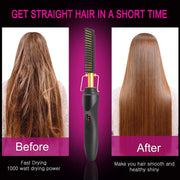 electric hot comb beard straightener, view 7 - MRSLM