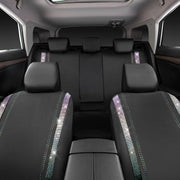 luxury bling car seat covers full set, view 3 - MRSLM