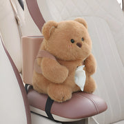 cute bear car tissue box and trash can, view 3 - MRSLM
