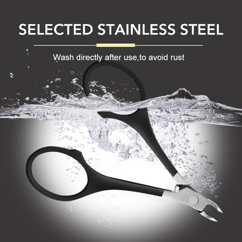 professional cuticle nipper manicure tool, view 7 - MRSLM