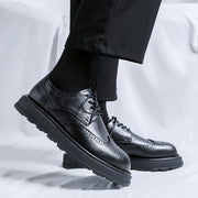 Vintage men's leather brogue shoes, view 7 - MRSLM