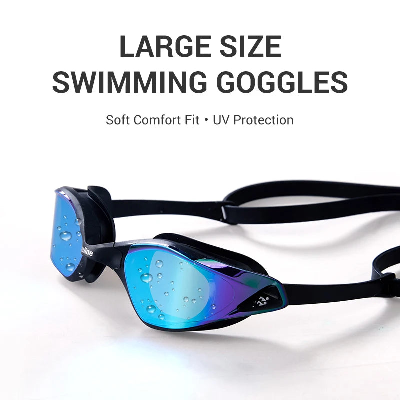 Professional Anti-Fog Racing Swimming Goggles for Men