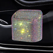 rhinestone car trash bin, view 12 - MRSLM