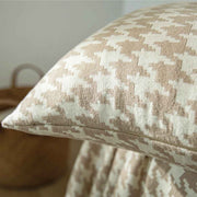 classic houndstooth throw pillow cover, view 9 - MRSLM