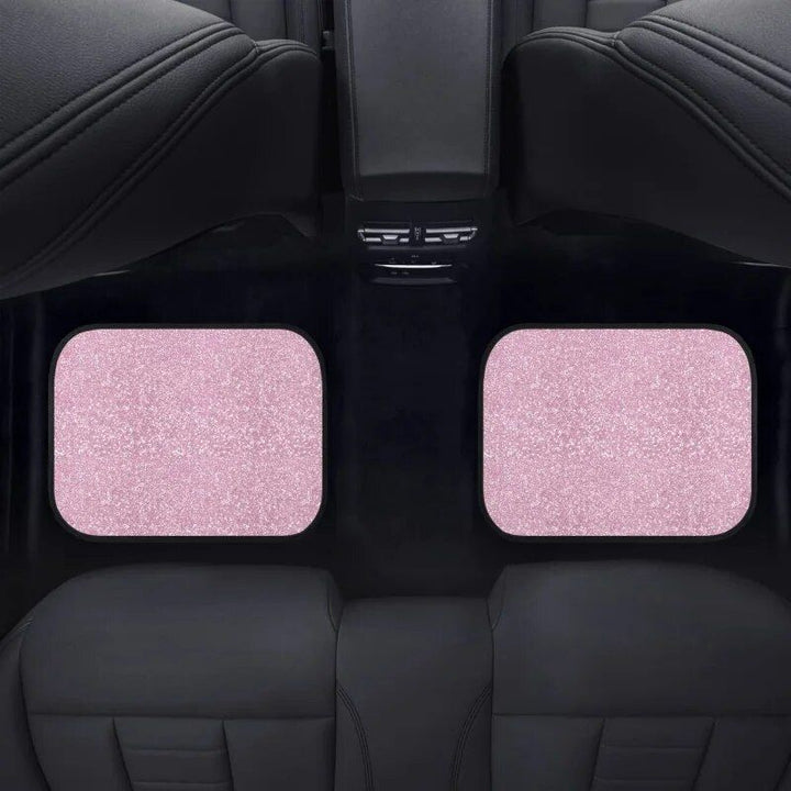 Pink Bling Print Universal Car Floor Mats