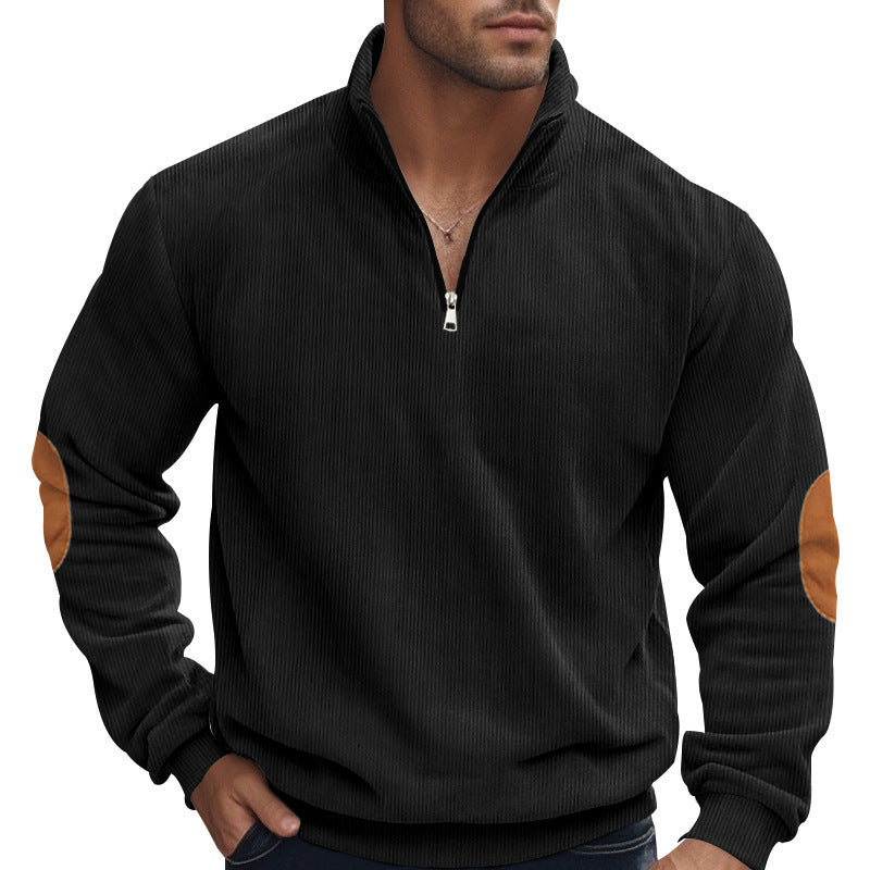 embroidered corduroy top, view 6 - MRSLM
