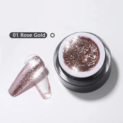 high flash glitter gel nail polish set, view 2 - MRSLM