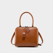 mini genuine leather crossbody bag, view 9 - MRSLM