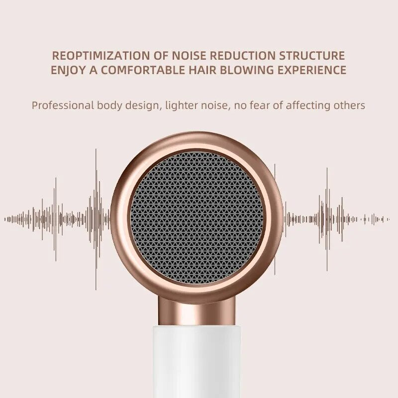 Secador de cabelo iônico profissional de 2200 W