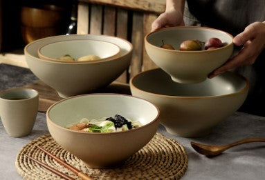 creative deep bowl for ramen and dumplings, view 9 - MRSLM