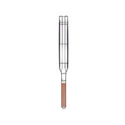portable nonstick bbq grilling basket, view 2 - MRSLM