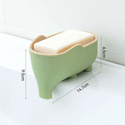 double layer elephant soap box, view 2 - MRSLM